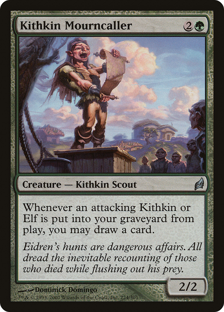 Kithkin Mourncaller (LRW-224) [Lorwyn] Foil