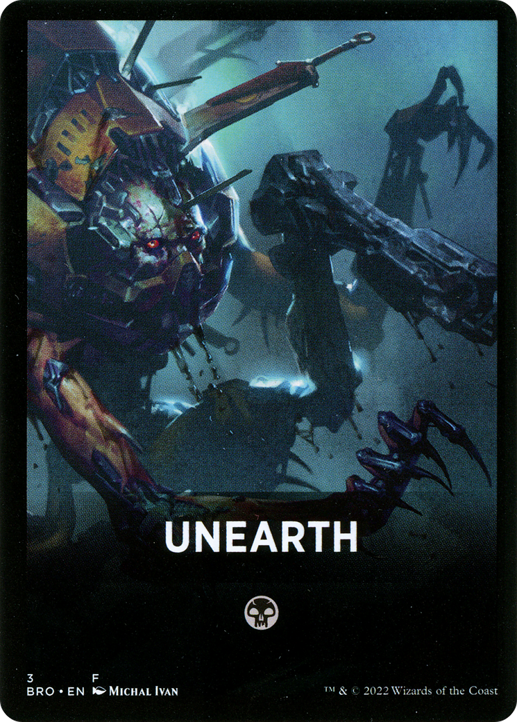 Unearth (Theme) (FBRO-003) [The Brothers' War Jumpstart Front Cards]