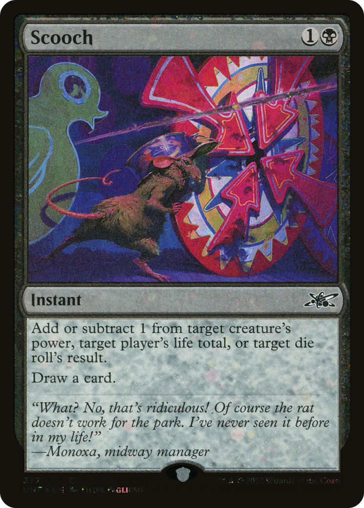Scooch (Galaxy Foil) (UNF-377) [Unfinity] Foil