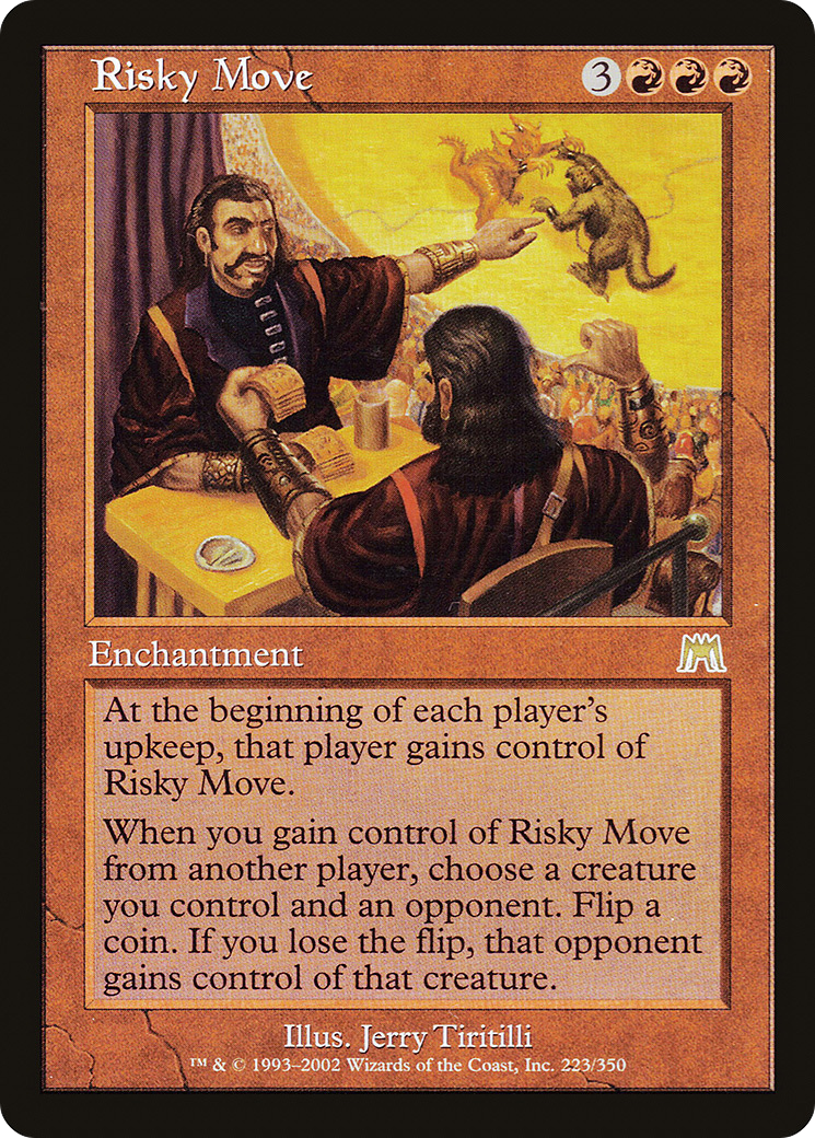 Risky Move (ONS-223) [Onslaught] Foil