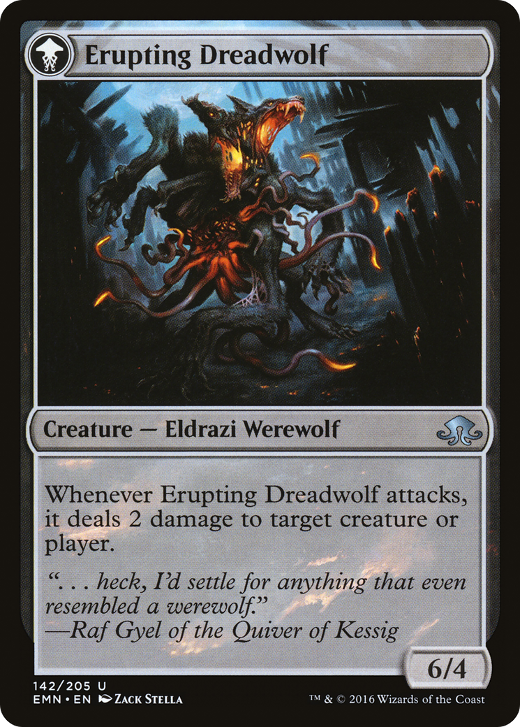 Smoldering Werewolf (EMN-142) [Eldritch Moon]