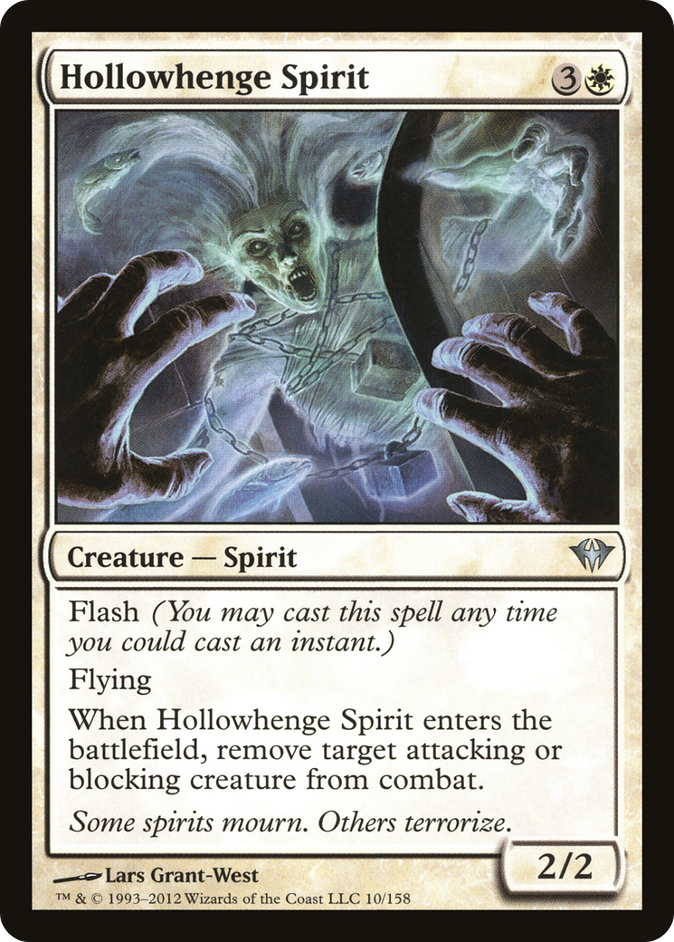 Hollowhenge Spirit (DKA-010) [Dark Ascension]