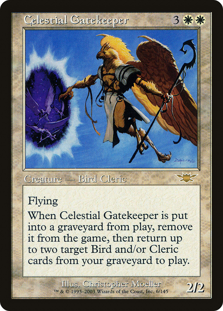 Celestial Gatekeeper (LGN-006) [Legions] Foil