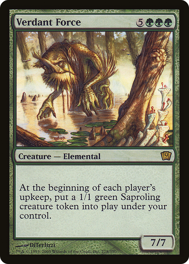 Verdant Force (9ED-278) [9th Edition]