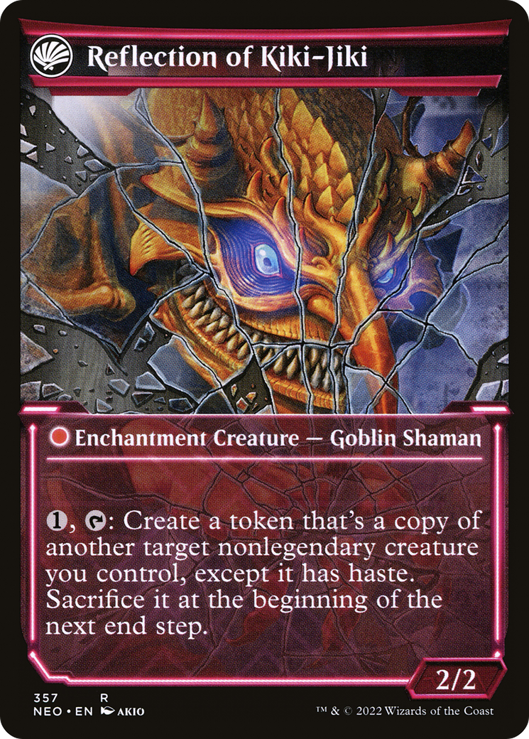 Fable of the Mirror-Breaker (Showcase) (NEO-357) [Kamigawa: Neon Dynasty] Foil