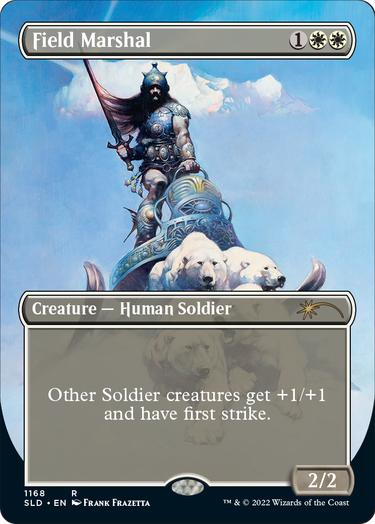 Field Marshal (SLD-1168) (Borderless) [Secret Lair Drop]