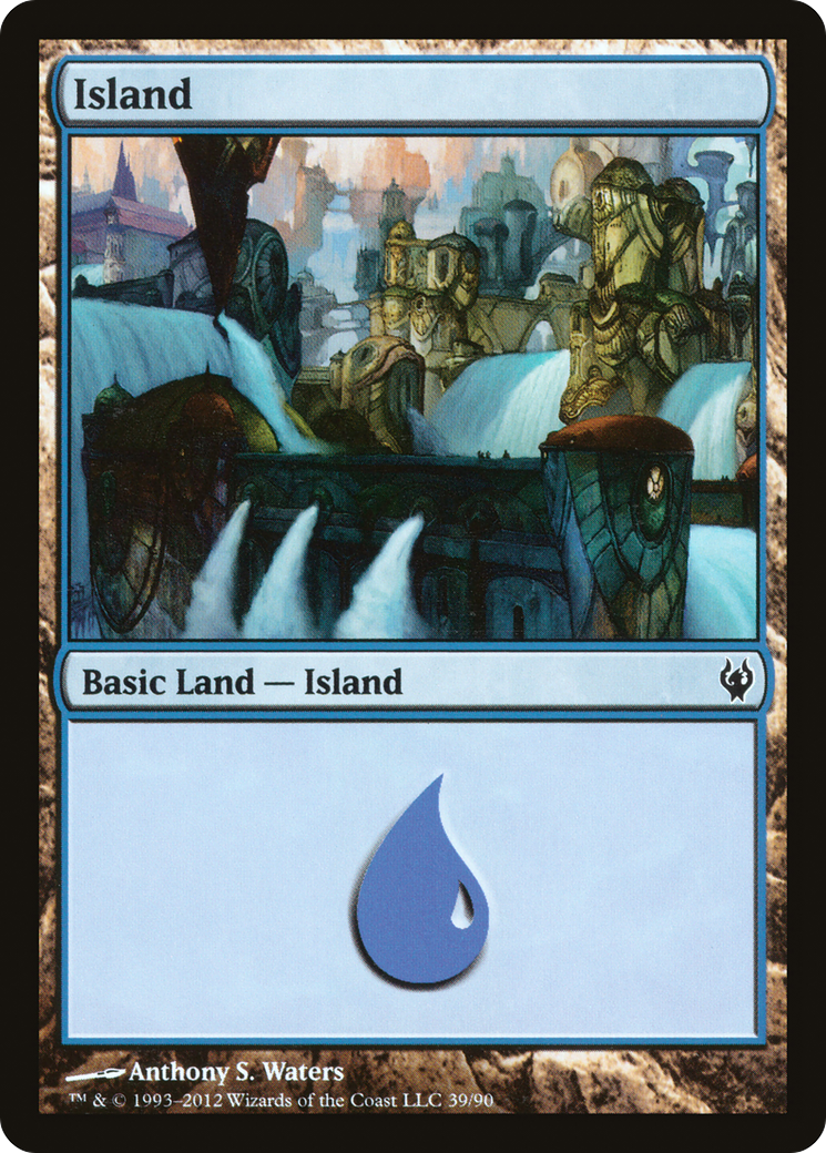 Island (DDJ-039) [Duel Decks: Izzet vs. Golgari]