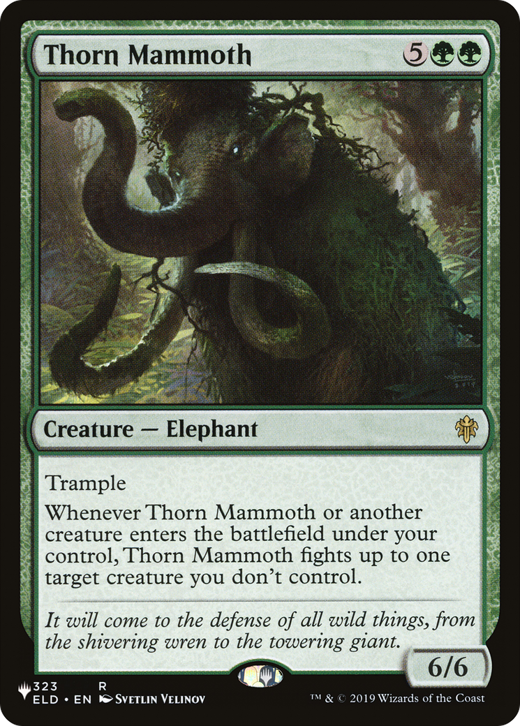 Thorn Mammoth (LIST-323/269) [The List]