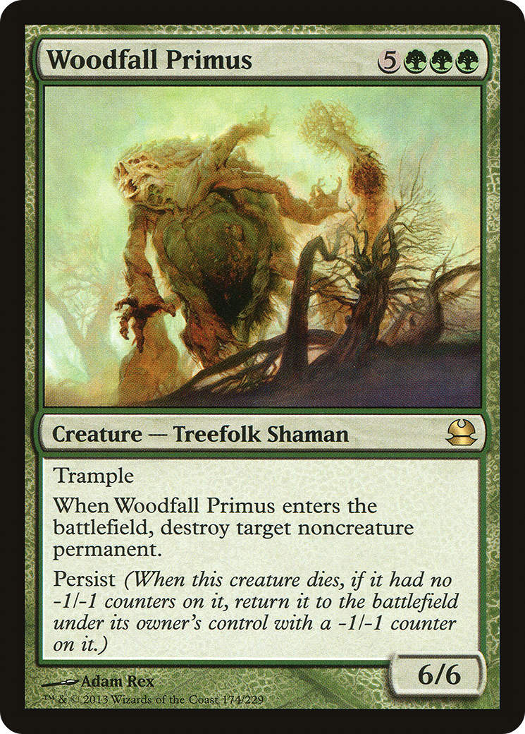 Woodfall Primus (MMA-174) [Modern Masters] Foil