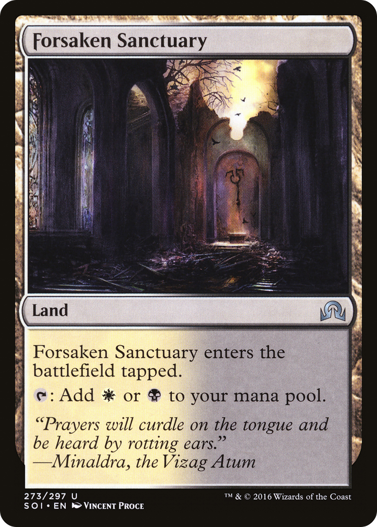 Forsaken Sanctuary (SOI-273) [Shadows over Innistrad]