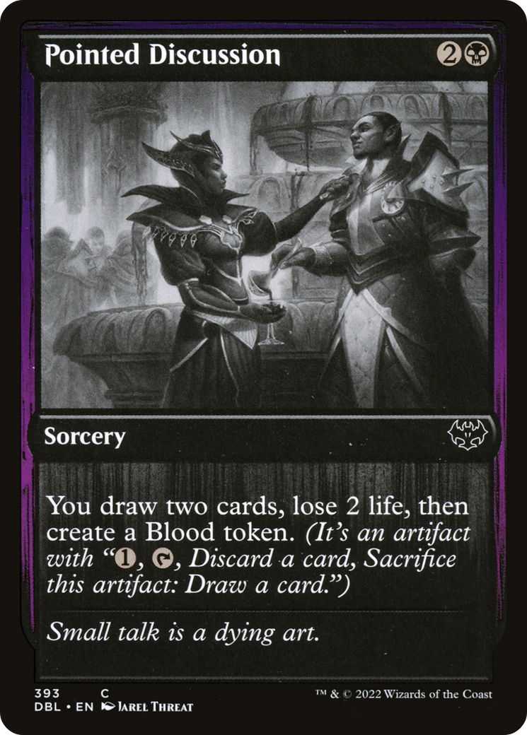 Pointed Discussion (DBL-393) [Innistrad: Double Feature] Foil