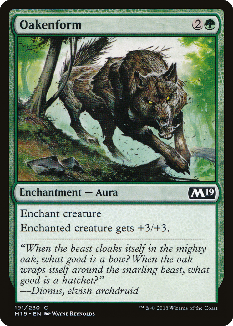 Oakenform (M19-191) [Core Set 2019]