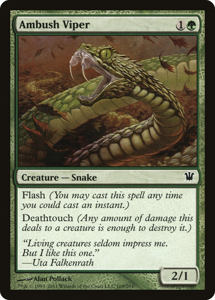 Ambush Viper (ISD-169) [Innistrad] Foil