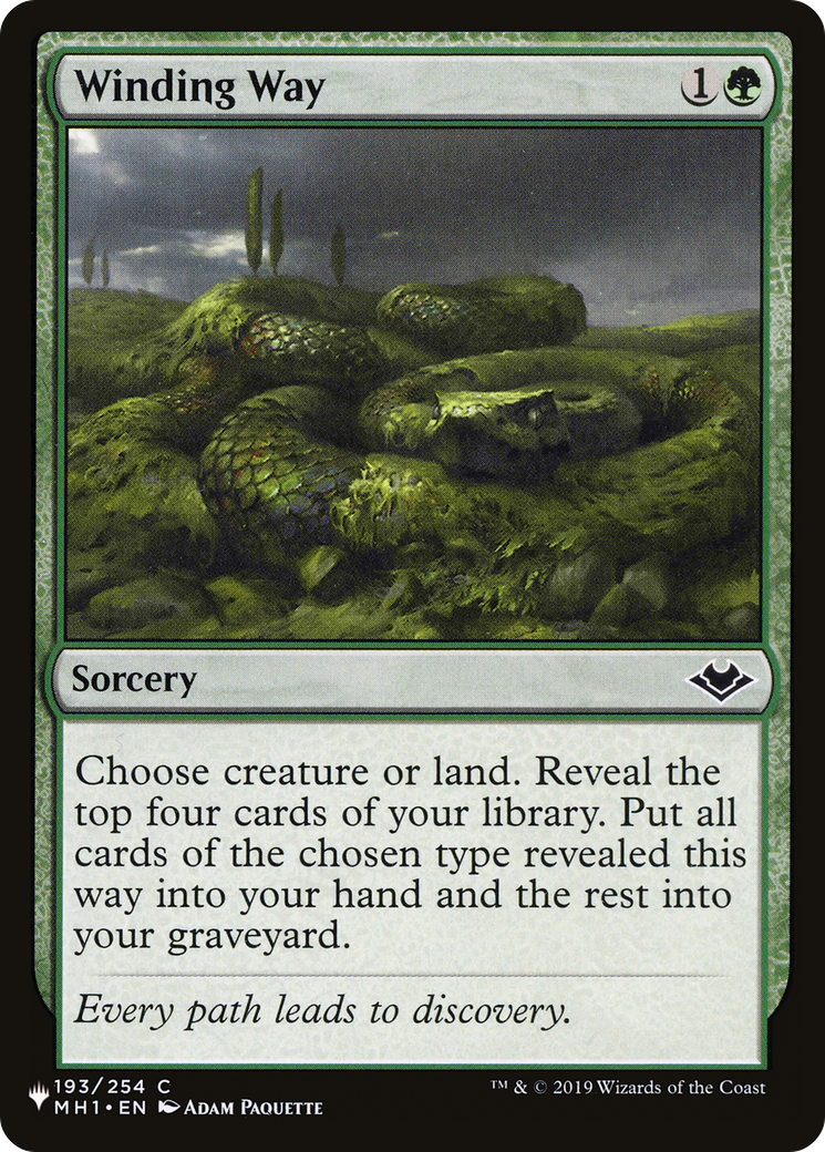 Winding Way (LIST-193/254) [The List]