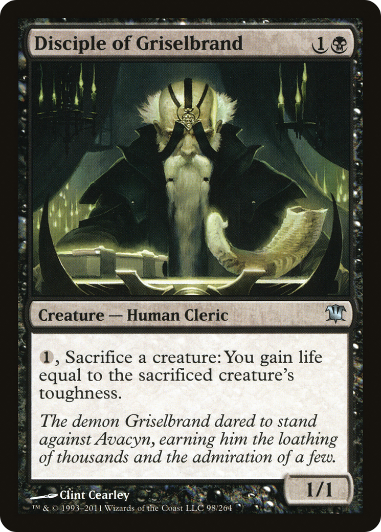 Disciple of Griselbrand (ISD-098) [Innistrad]