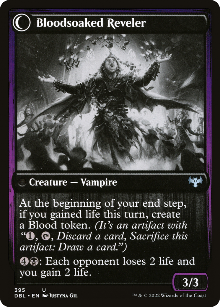 Restless Bloodseeker (DBL-395) [Innistrad: Double Feature] Foil