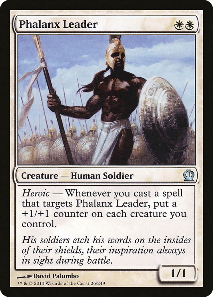 Phalanx Leader (THS-026) [Theros]