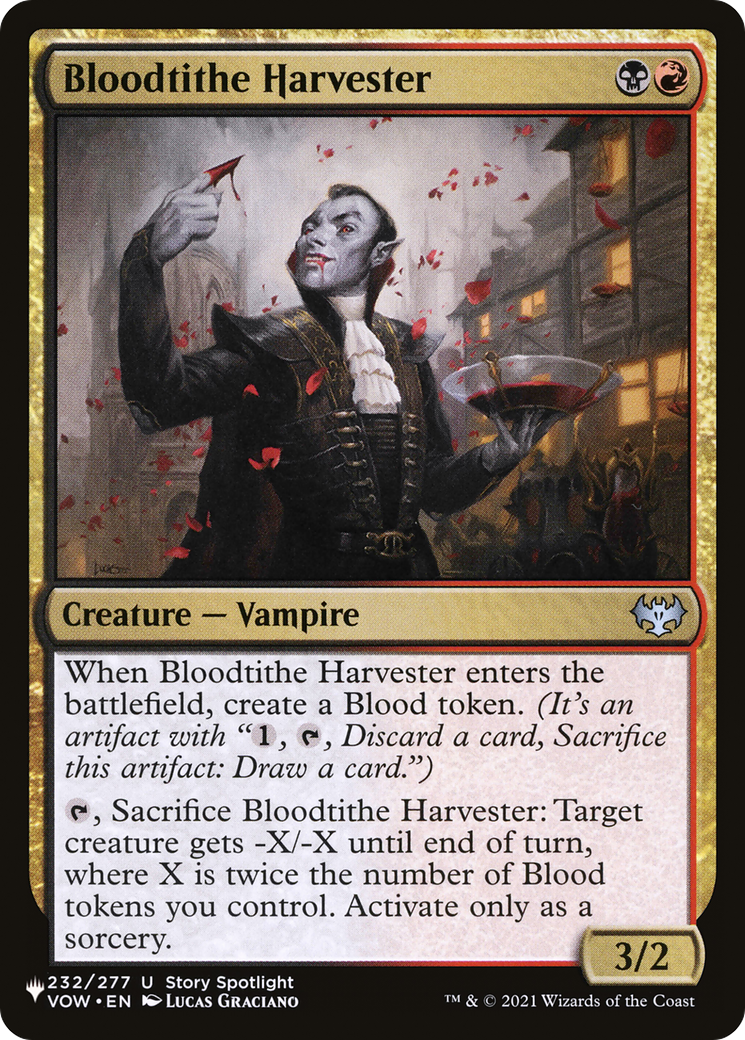 Bloodtithe Harvester (LIST-232/277) [The List]