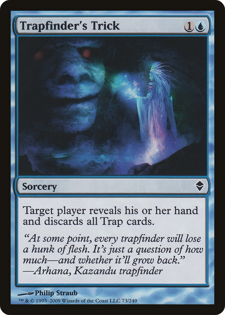 Trapfinder's Trick (ZEN-073) [Zendikar] Foil