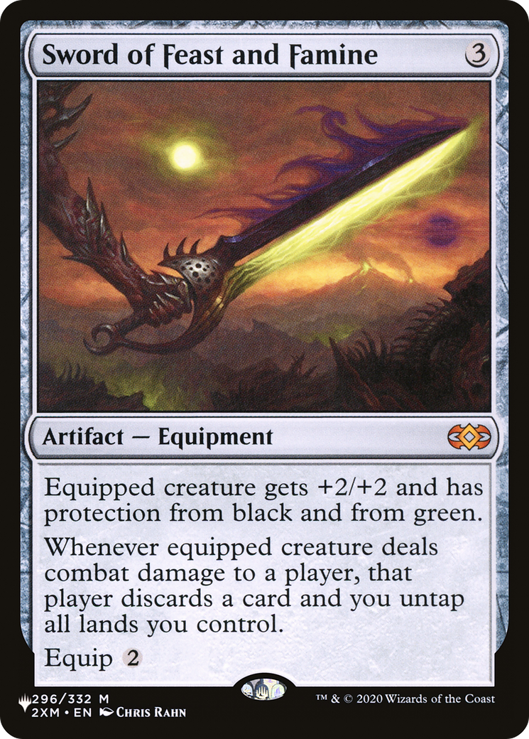Sword of Feast and Famine (LIST-296/332) [The List]