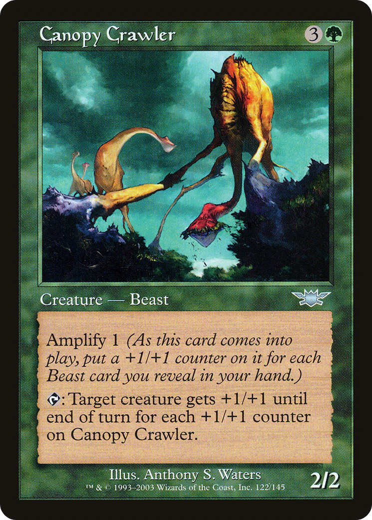 Canopy Crawler (LGN-122) [Legions] Foil