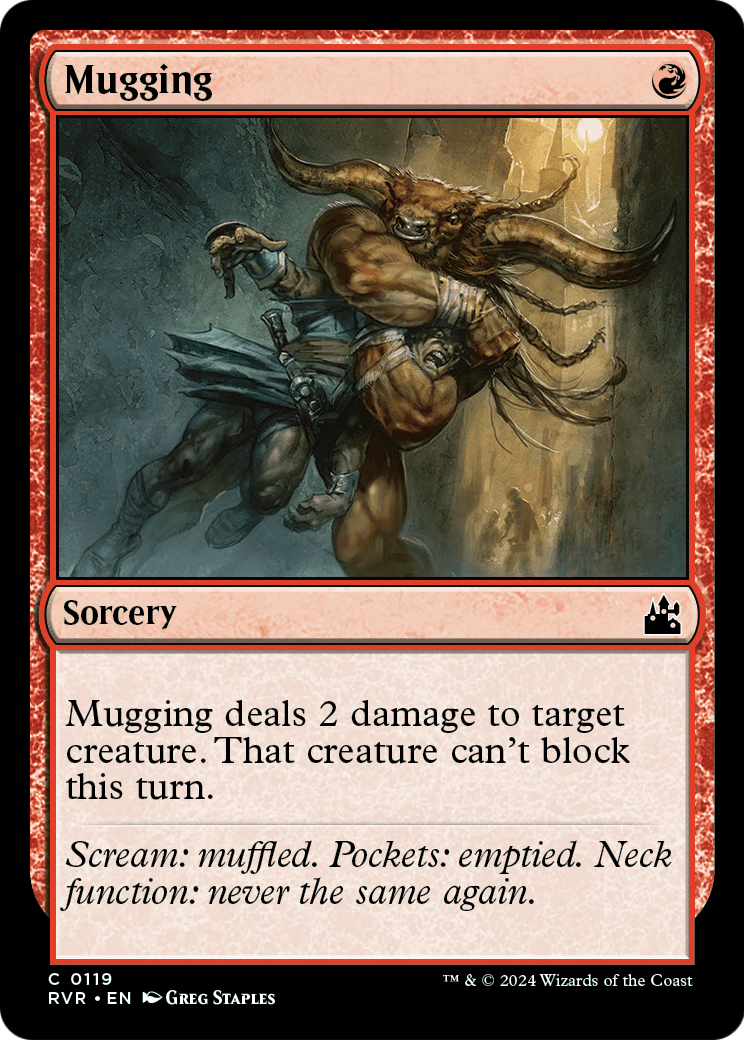 Mugging (RVR-119) [Ravnica Remastered]