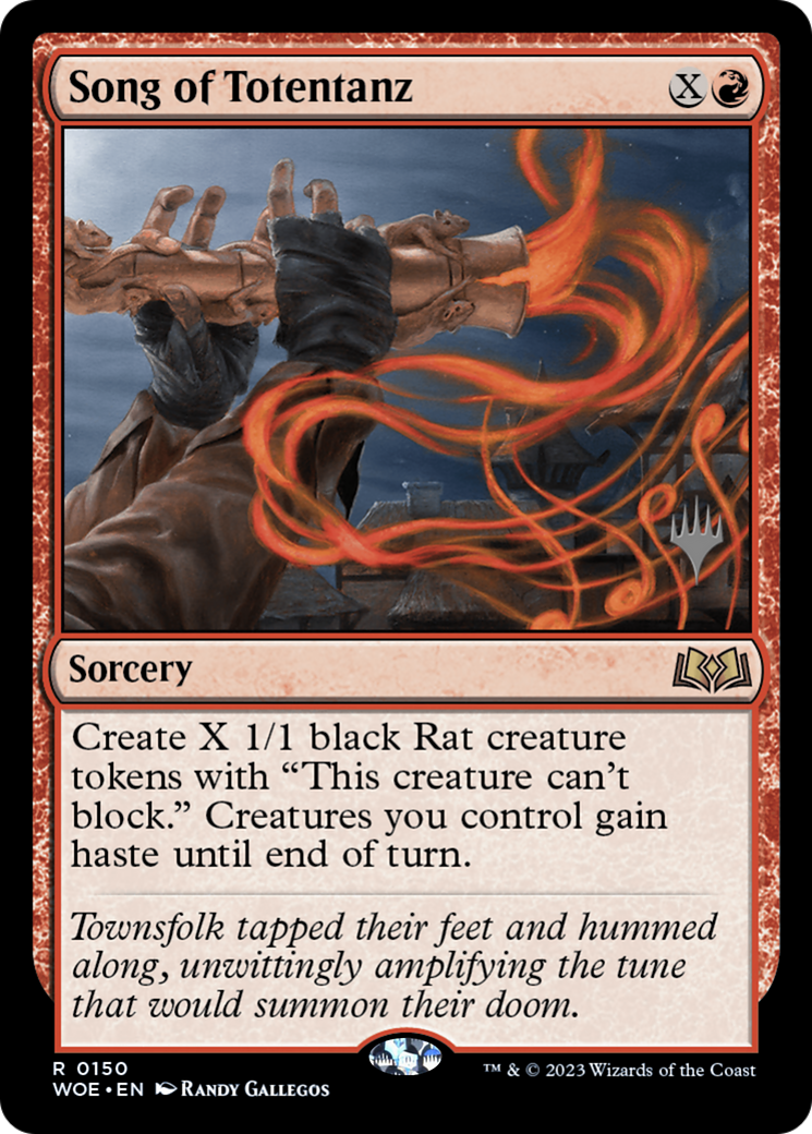 Song of Totentanz (PPWOE-150) [Promo Pack: Wilds of Eldraine Promos]