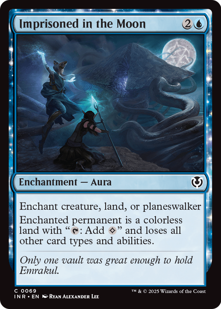 Imprisoned in the Moon - Foil [Innistrad Remastered]