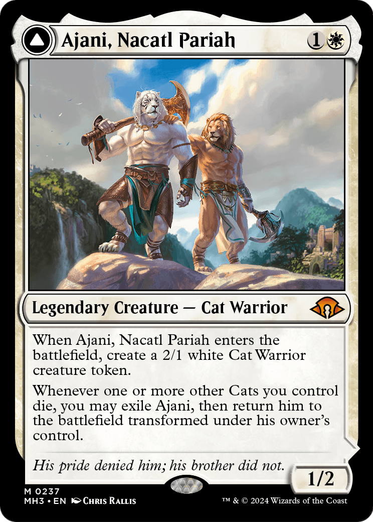 Ajani, Nacatl Pariah (MH3-237) [Modern Horizons 3]