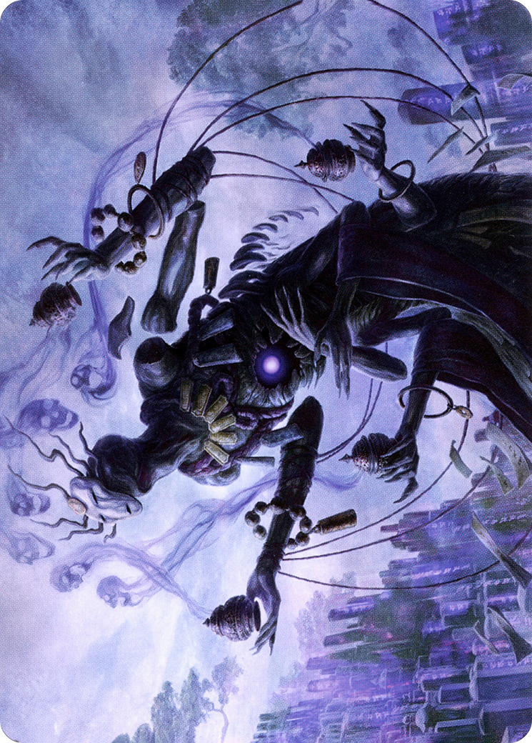 Myojin of Grim Betrayal // Myojin of Grim Betrayal (ANEO-009) (Borderless) [Neon Dynasty Art Series]
