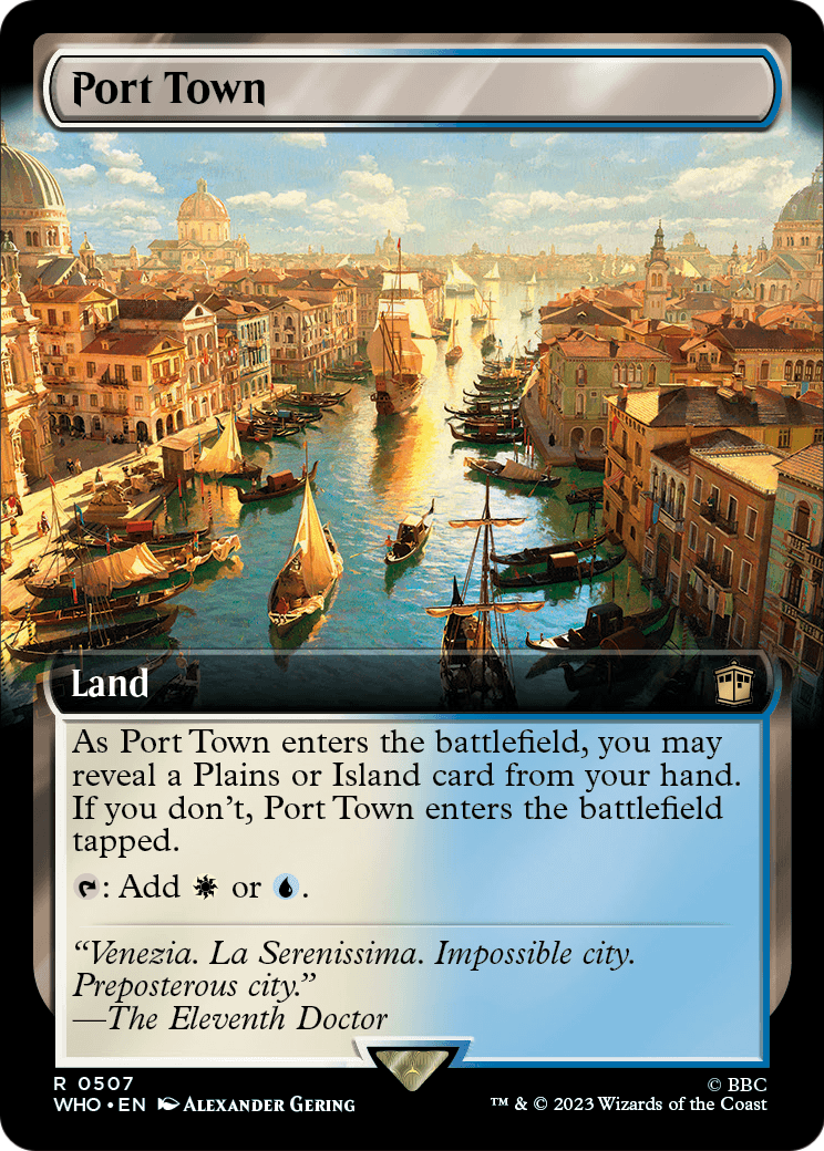 Port Town (Extended Art) (WHO-507) [Doctor Who]
