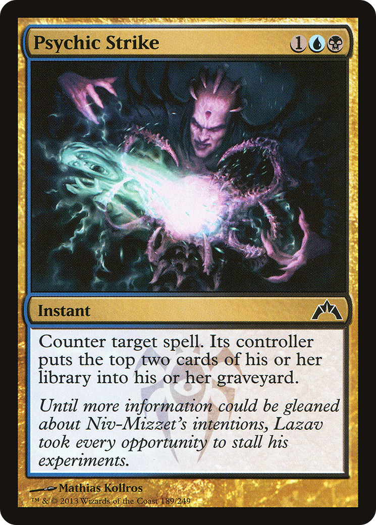 Psychic Strike (GTC-189) [Gatecrash]
