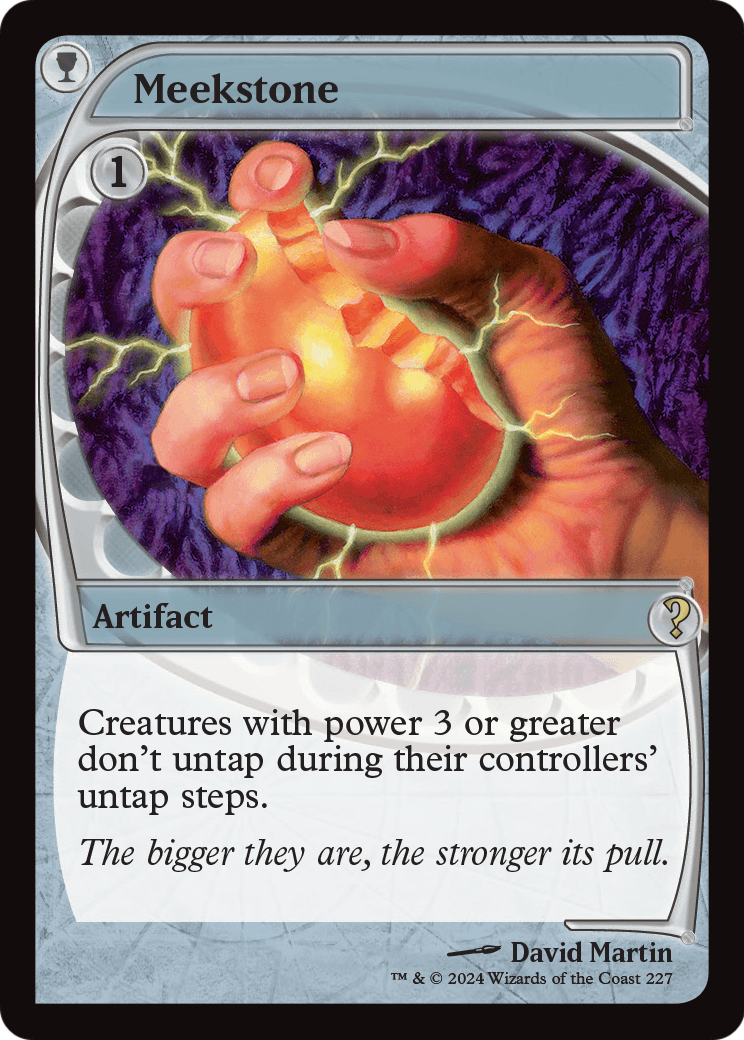 Meekstone (Future Sight) (MB2-227) [Mystery Booster 2] Foil