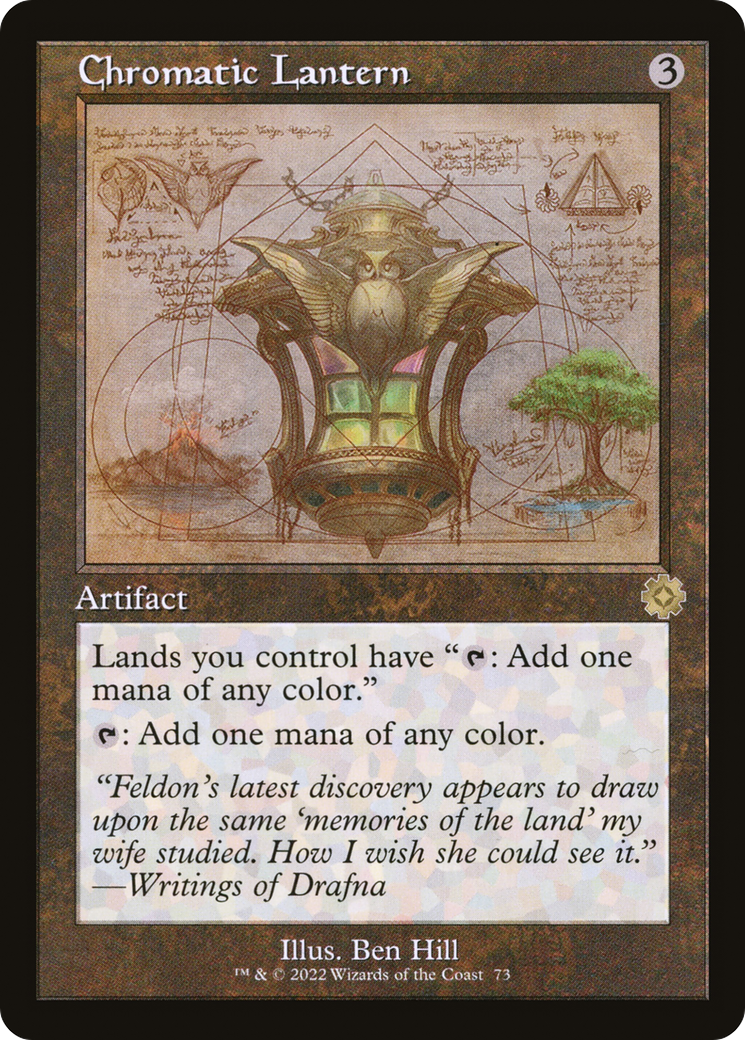 Chromatic Lantern (Schematic) (BRR-073) [The Brothers' War Retro Artifacts] Foil