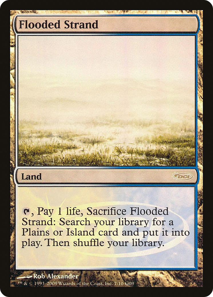 Flooded Strand (JDG-007) [Judge Gift Cards 2009] Foil