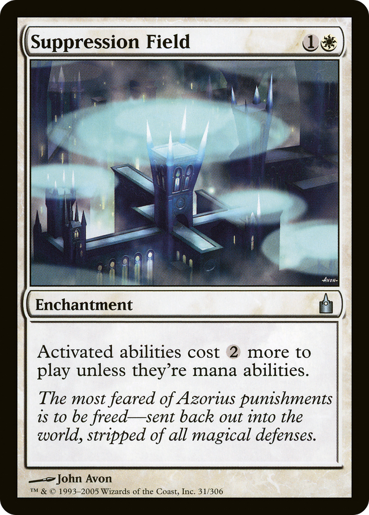 Suppression Field (RAV-031) [Ravnica: City of Guilds]