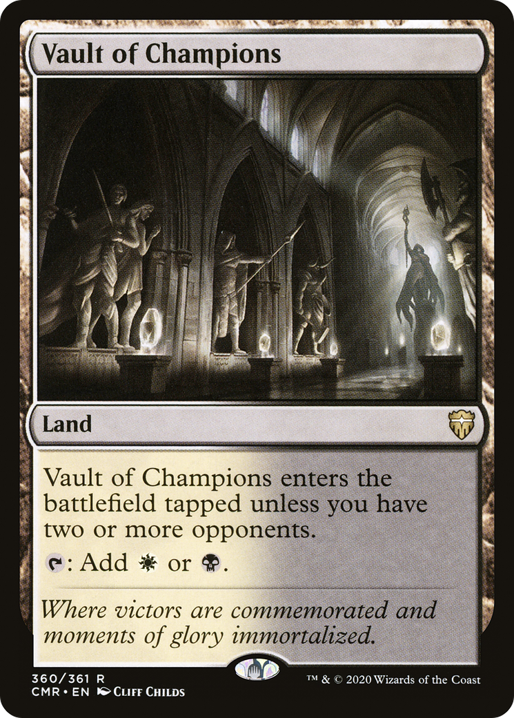 Vault of Champions (CMR-360) [Commander Legends] Foil