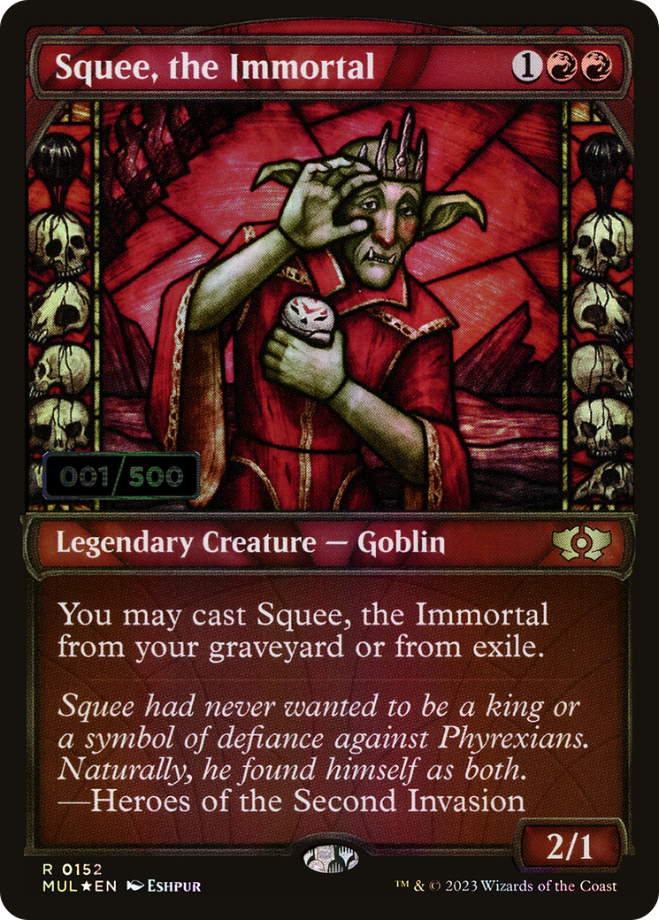 Squee, the Immortal (Serial Numbered) (MUL-152) (Showcase) [Multiverse Legends] Foil