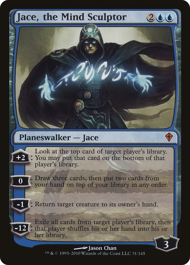 Jace, the Mind Sculptor (WWK-031) [Worldwake] Foil