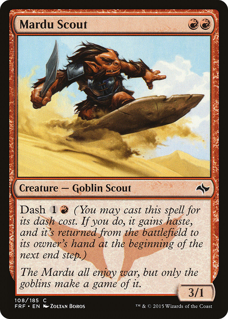 Mardu Scout (FRF-108) [Fate Reforged]