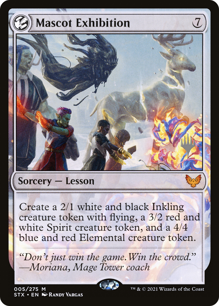 Mascot Exhibition (PPSTX-005) [Promo Pack: Strixhaven: School of Mages Promos]