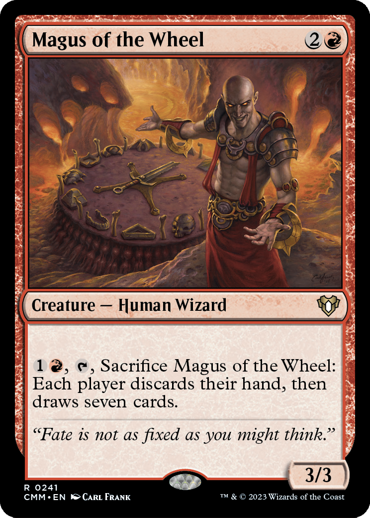 Magus of the Wheel (CMM-241) [Commander Masters]