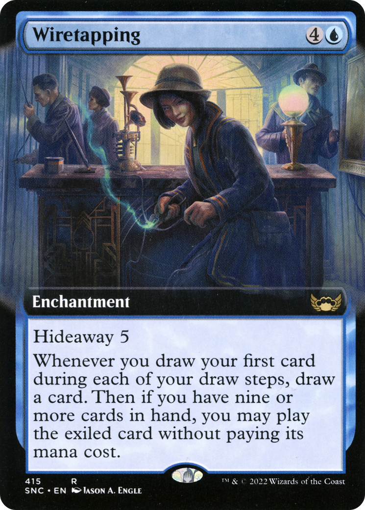 Wiretapping - Extended Art [Streets of New Capenna]