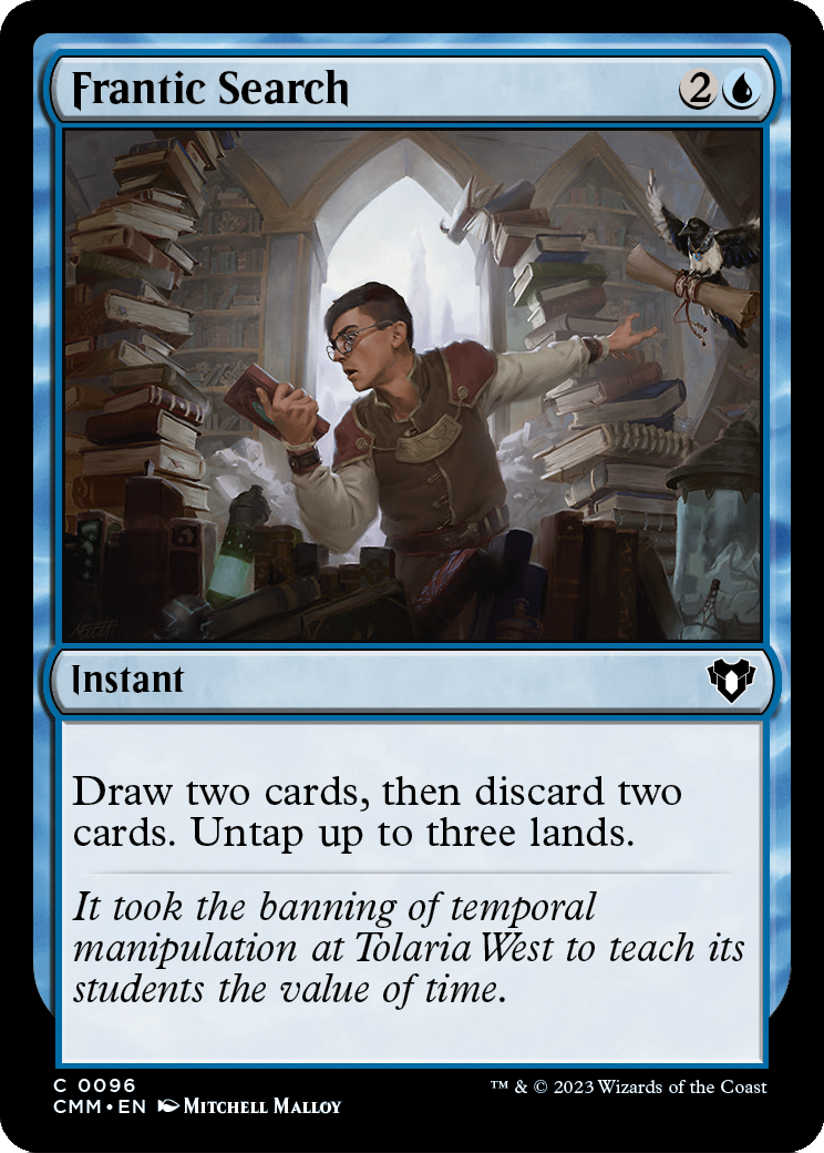 Frantic Search (CMM-096) [Commander Masters]