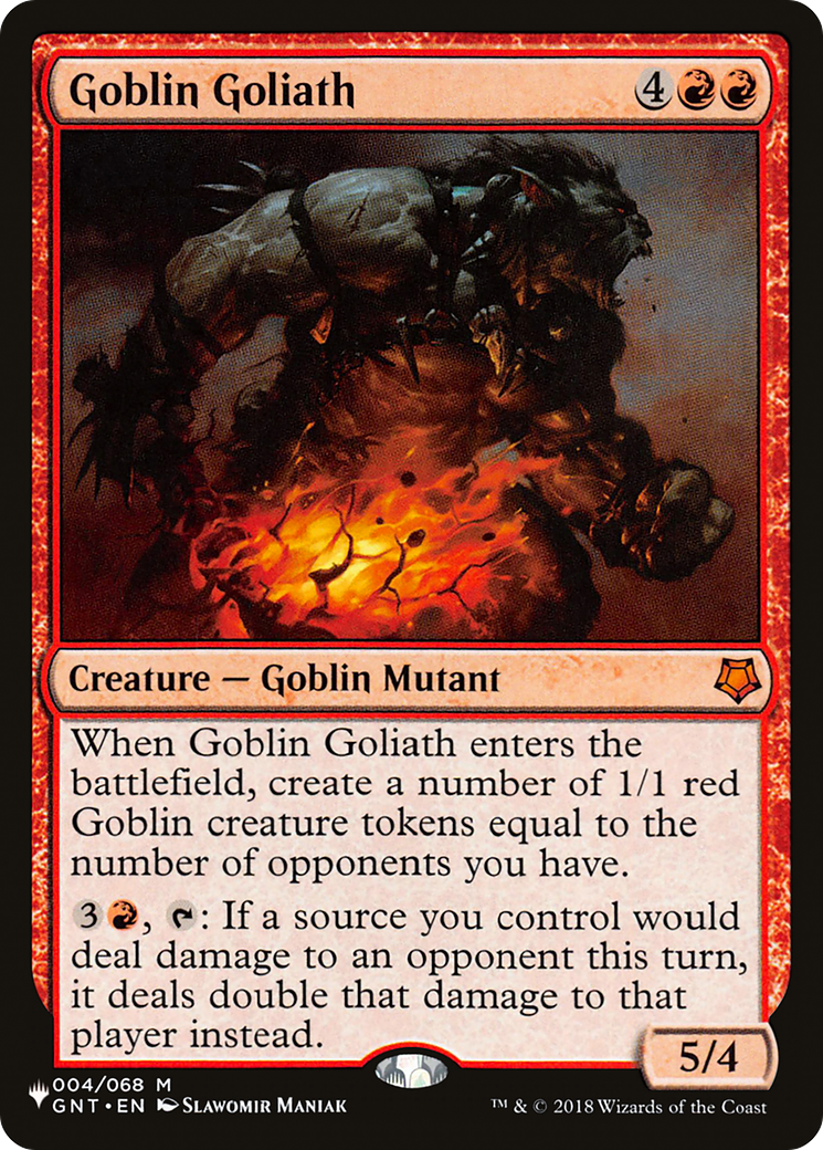 Goblin Goliath (LIST-004/068) [The List]