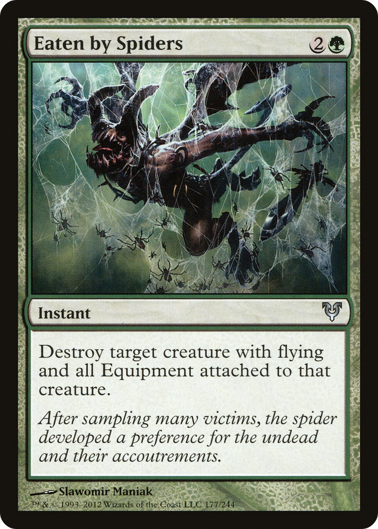 Eaten by Spiders (AVR-177) [Avacyn Restored] Foil