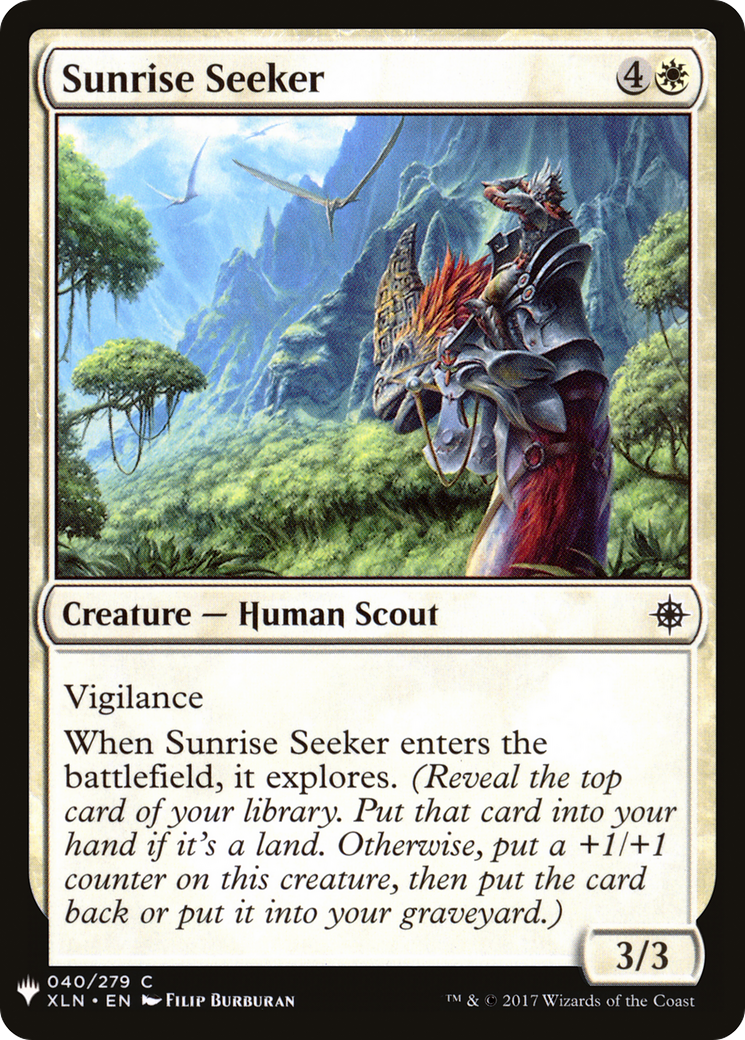 Sunrise Seeker (LIST-040) [The List]