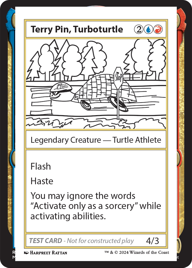 Terry Pin, Turboturtle [Mystery Booster 2]