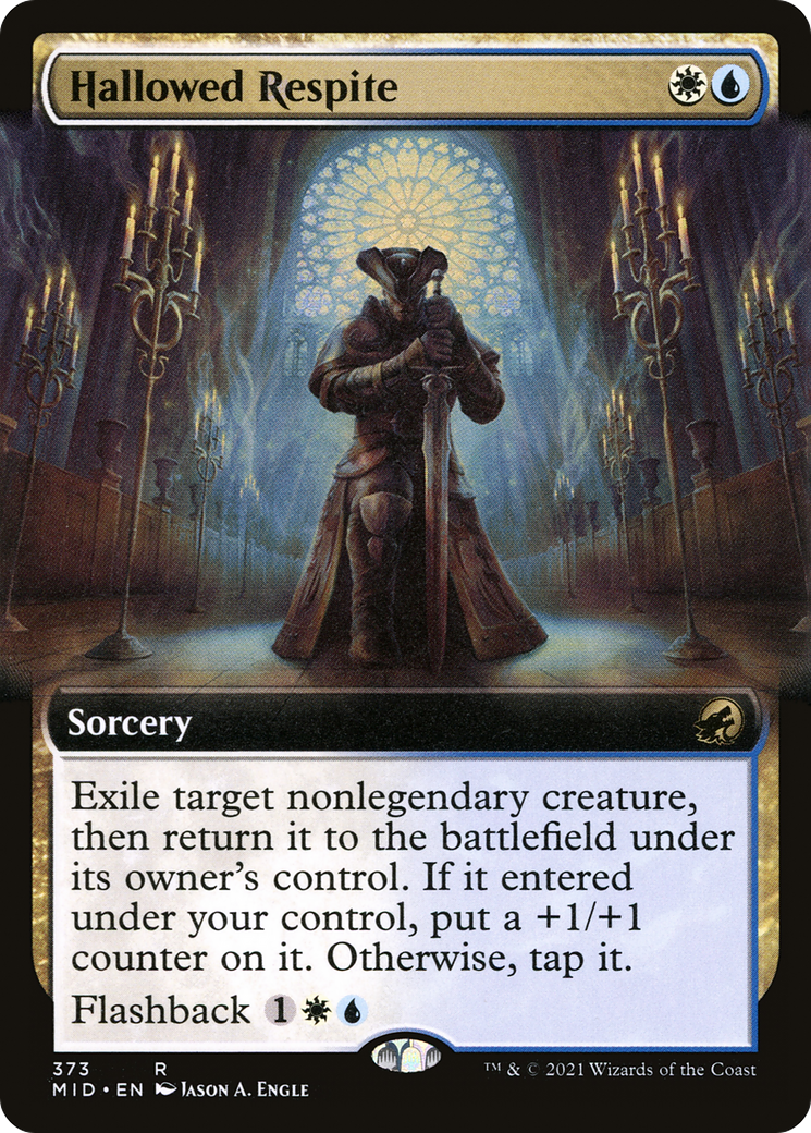 Hallowed Respite (Extended Art) (MID-373) [Innistrad: Midnight Hunt]