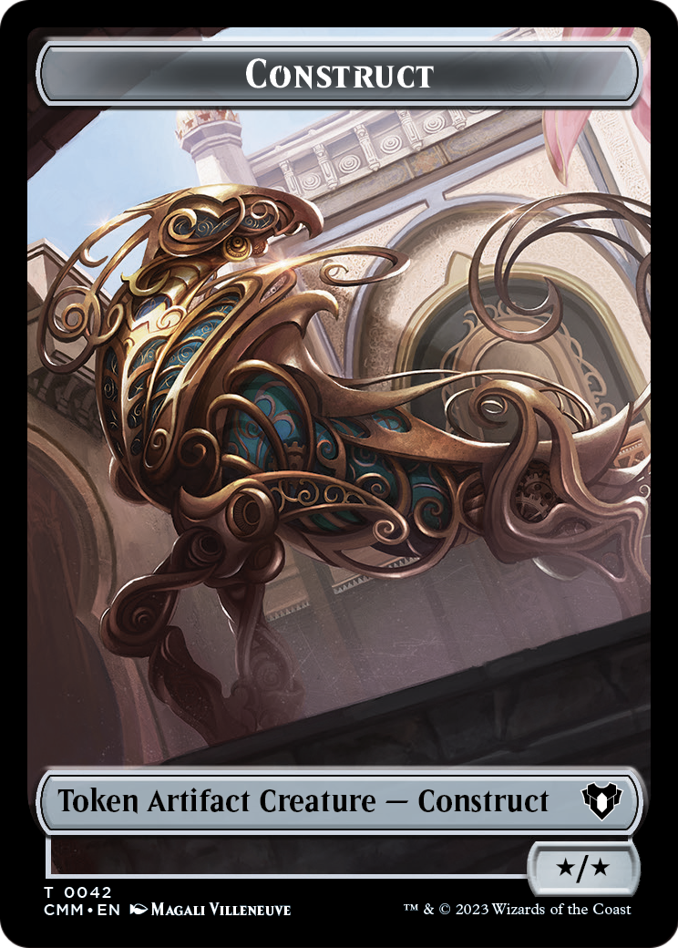 Construct (TCMM-042) [Commander Masters Tokens] Foil